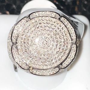 Real diamond ring for men, NOT CZ, NOT FAKE, FREE Posh verification, Huge Sale!